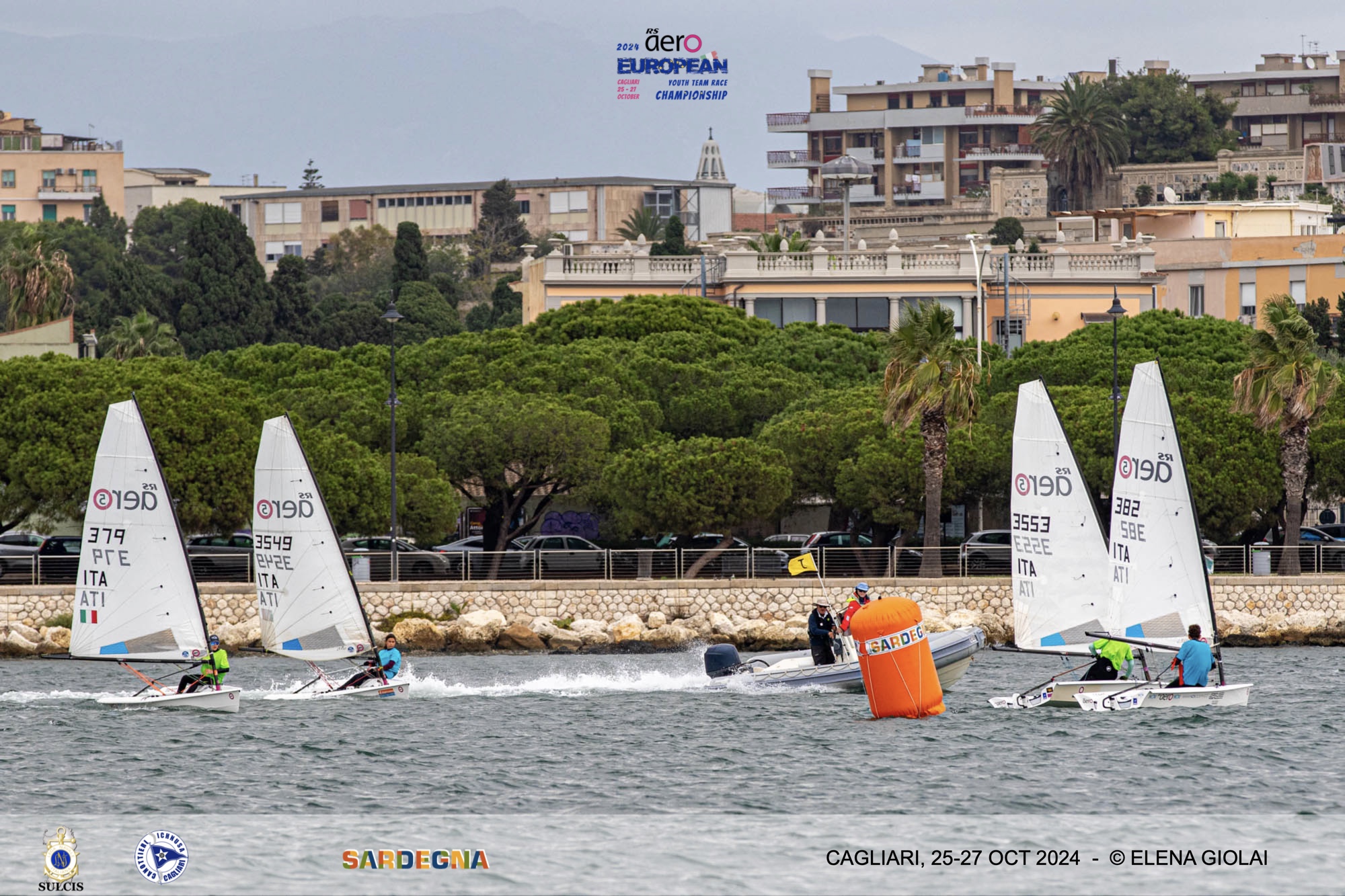 Campionati Europei Youth Team Race RS Aero a Cagliari, 25-27 ottobre 2024