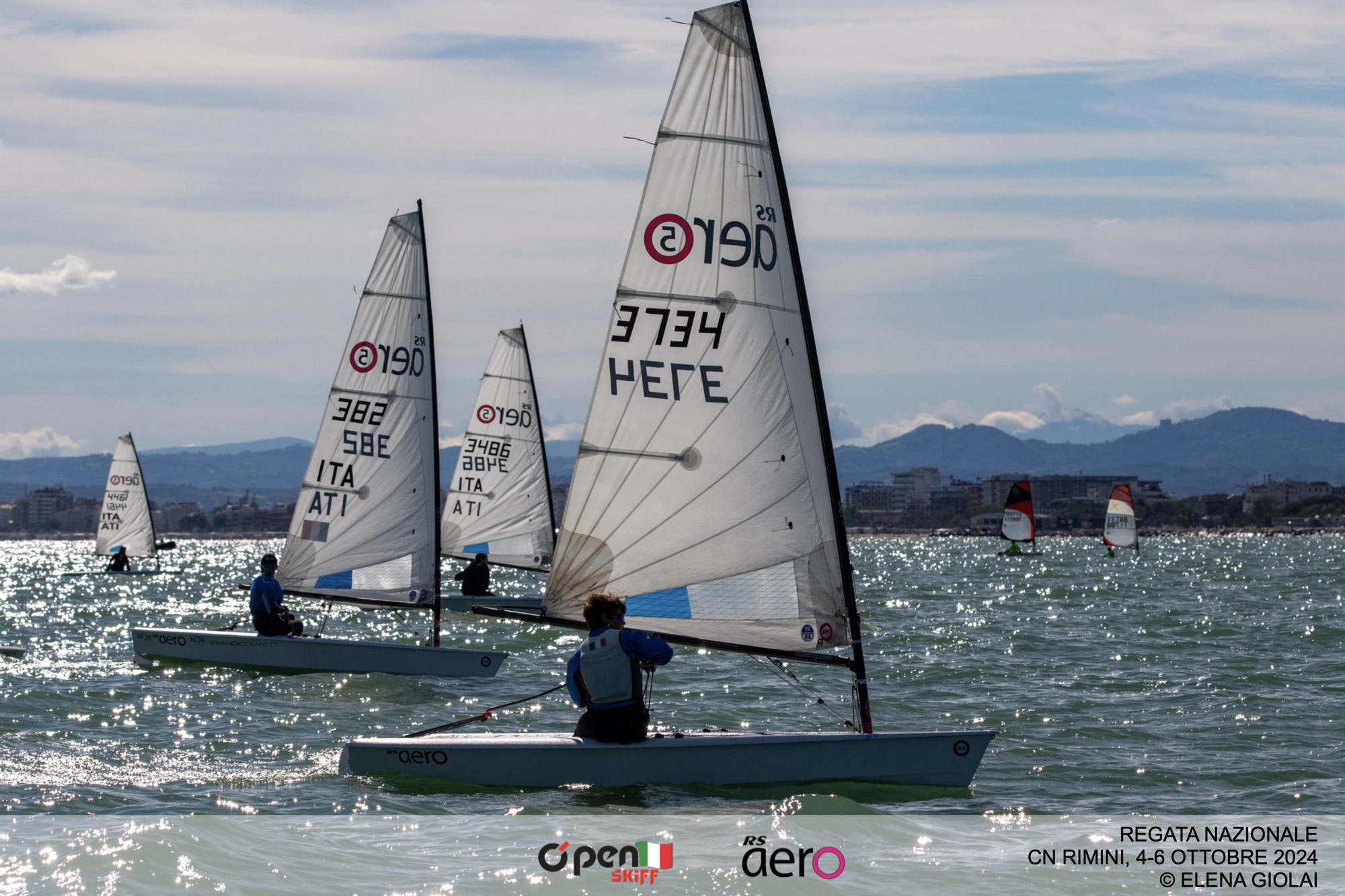 Titolo italiano RSAero 5 a Leonardo Nonnis (LNI Cagliari) e RS Aero 6 a Filippo Vincis (LNI Sulcis)